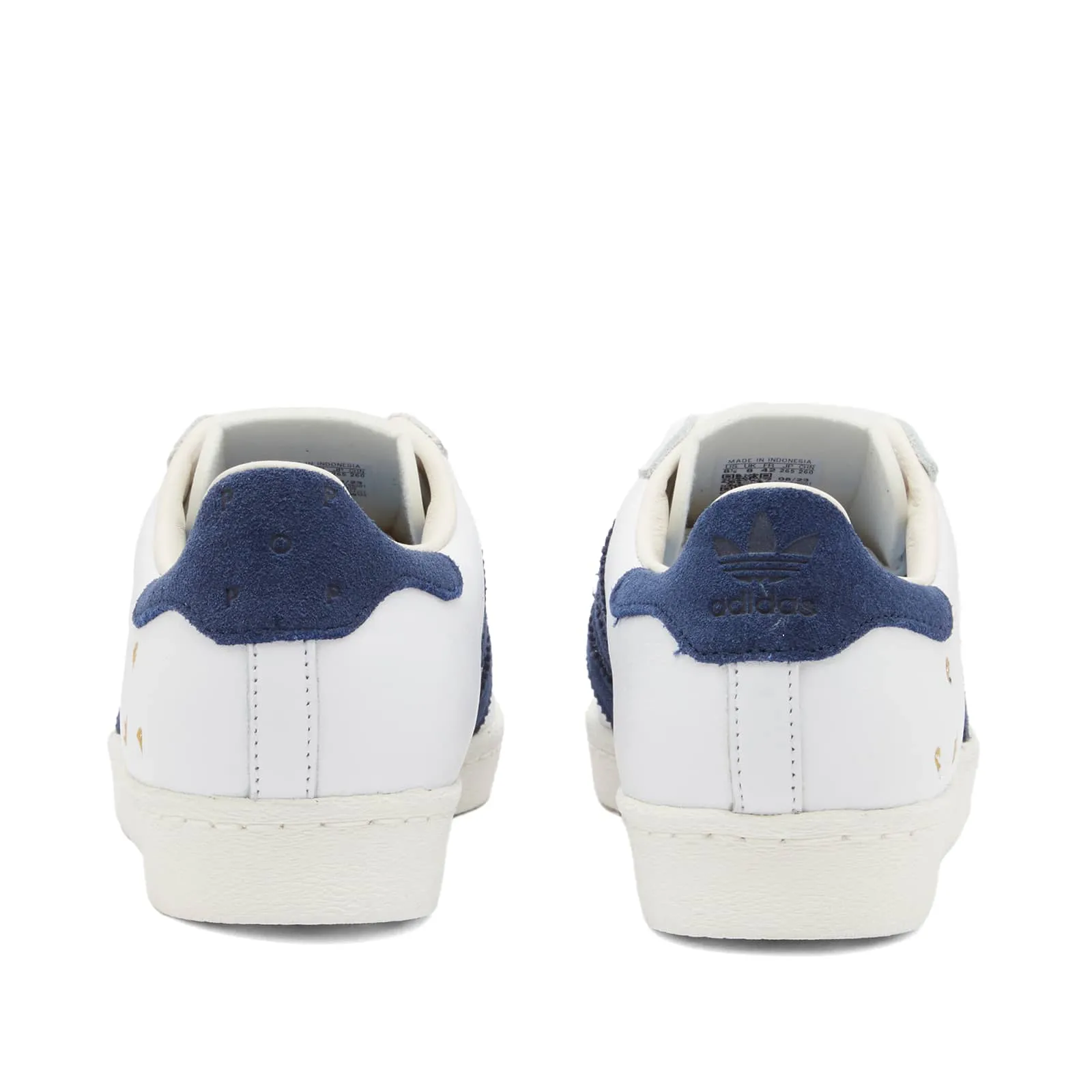 Adidas X Pop Superstar Adv Sneakers, Navy & White