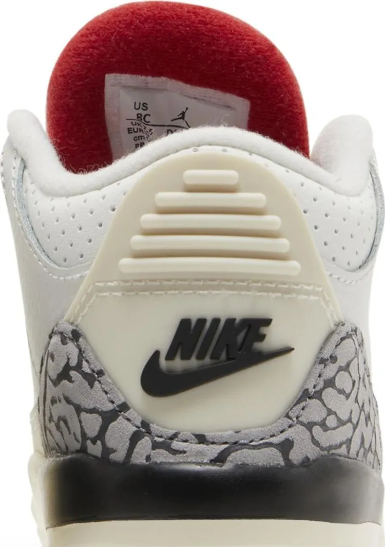 Air Jordan 3 Retro TD White Cement Reimagined