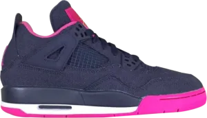 Air Jordan 4 Retro GG Denim Sneakers, Blue