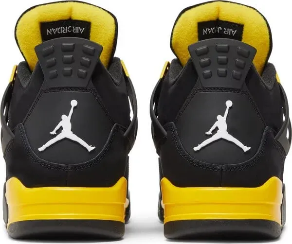 Air Jordan 4 Retro sneakers, black