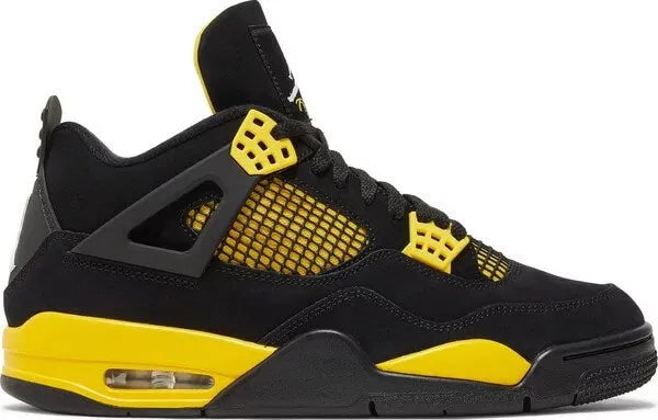 Air Jordan 4 Retro sneakers, black