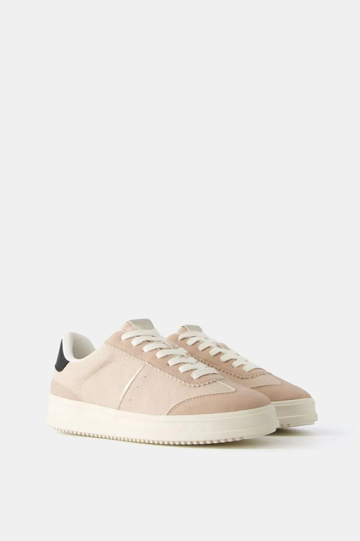 Bershka  Women's Retro Contrast Sneakers