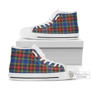 Bethune Tartan High Top Shoes