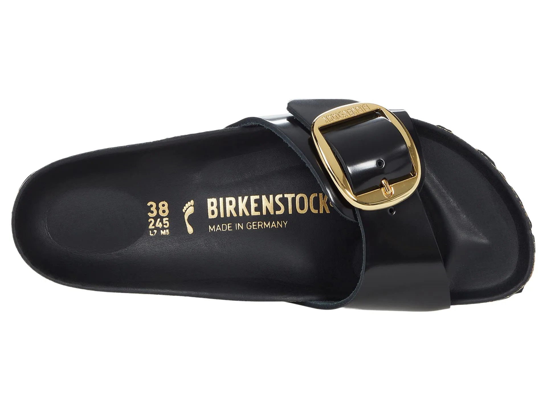 Birkenstock Madrid Big Buckle High Shine Sandals