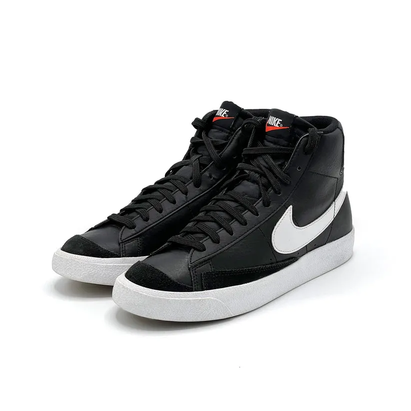 BLAZER COURT MIDS - BLACK WHITE