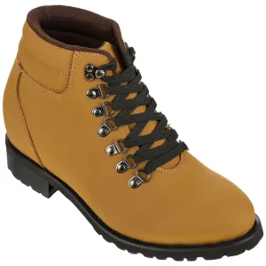 CALDEN - K289023 - 3.3 Inches Taller (Nubuck Brown) - Super Lightweight