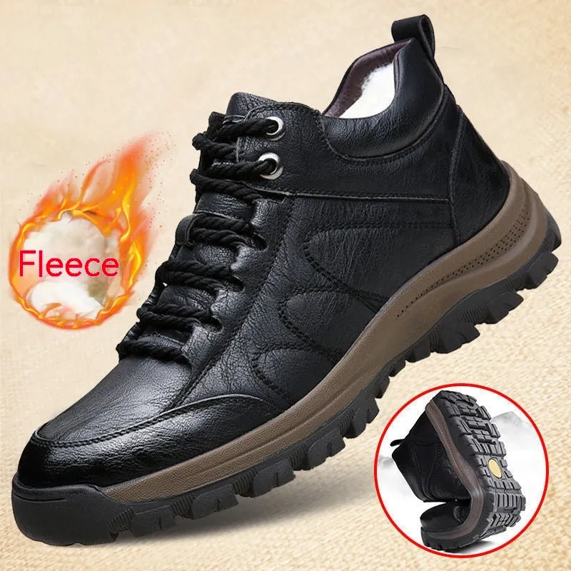 Casual Leather Shoes Simple Travel Outdoor Men's Shoes