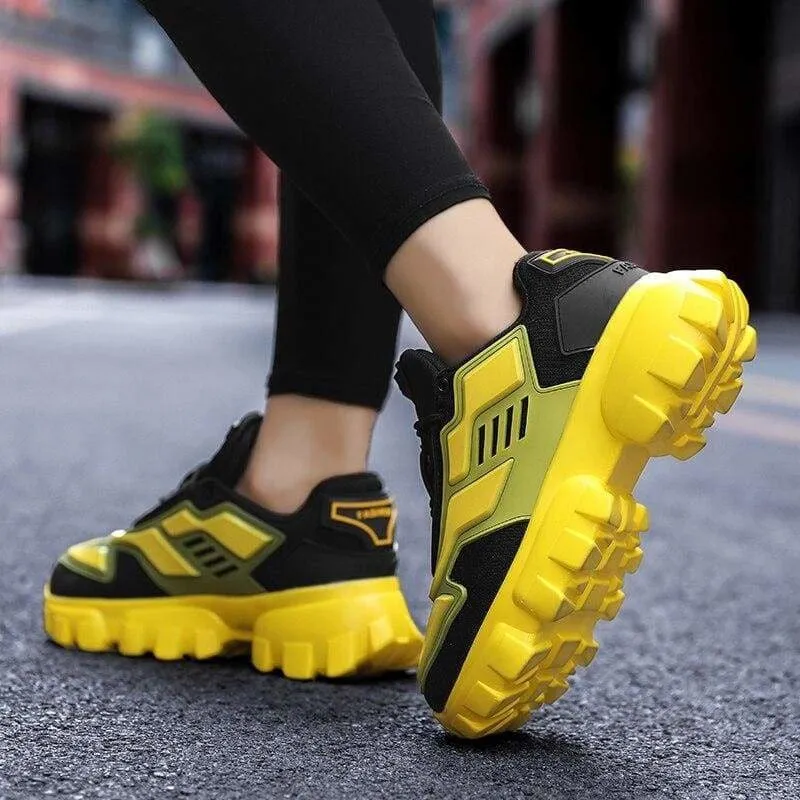 Chunky Trainers Footwear Breathable Shoes