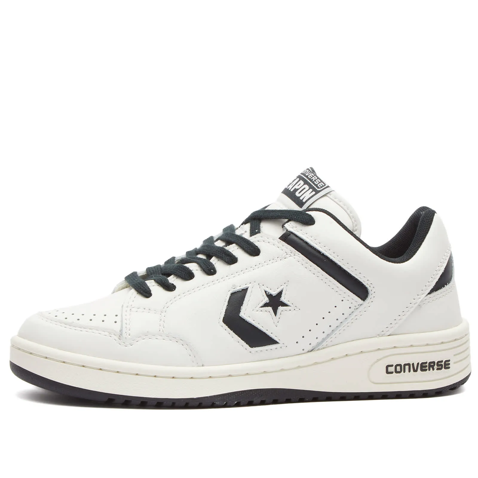 Converse Weapon Ox Sneakers in Vintage White & Black