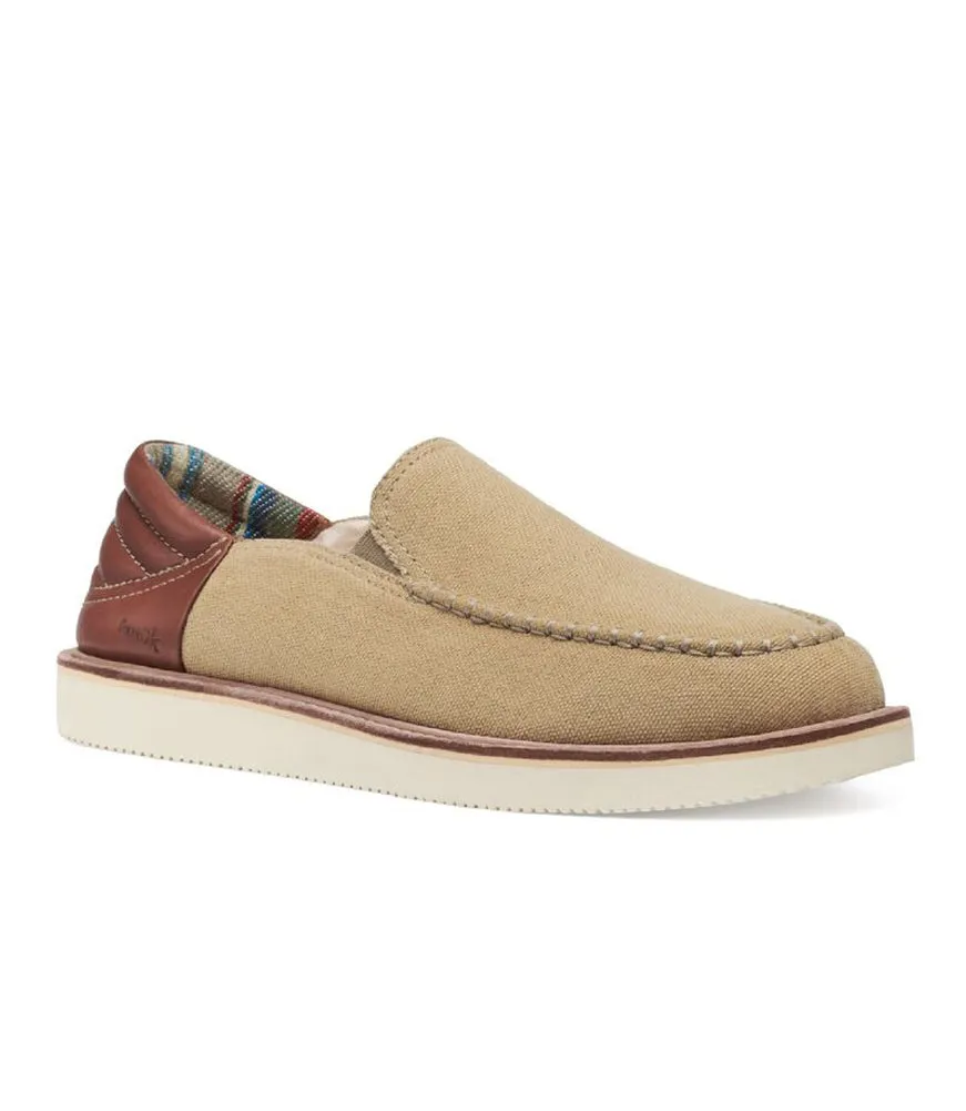 Cozy Vibe Low in Khaki by Sanuk