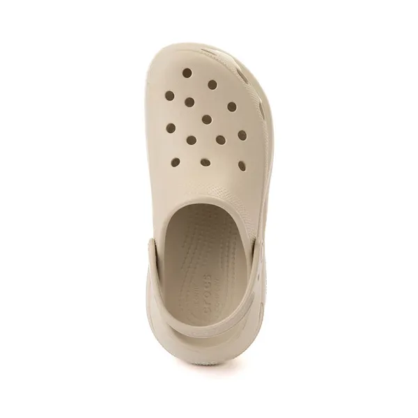 Crocs Classic Mega Crush Clog, Bone