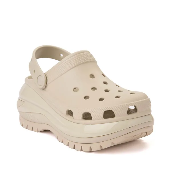 Crocs Classic Mega Crush Clog, Bone