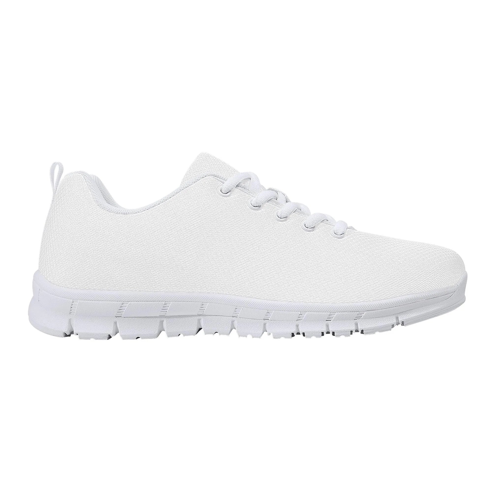 Custom Running Shoes - White D23 Comfort