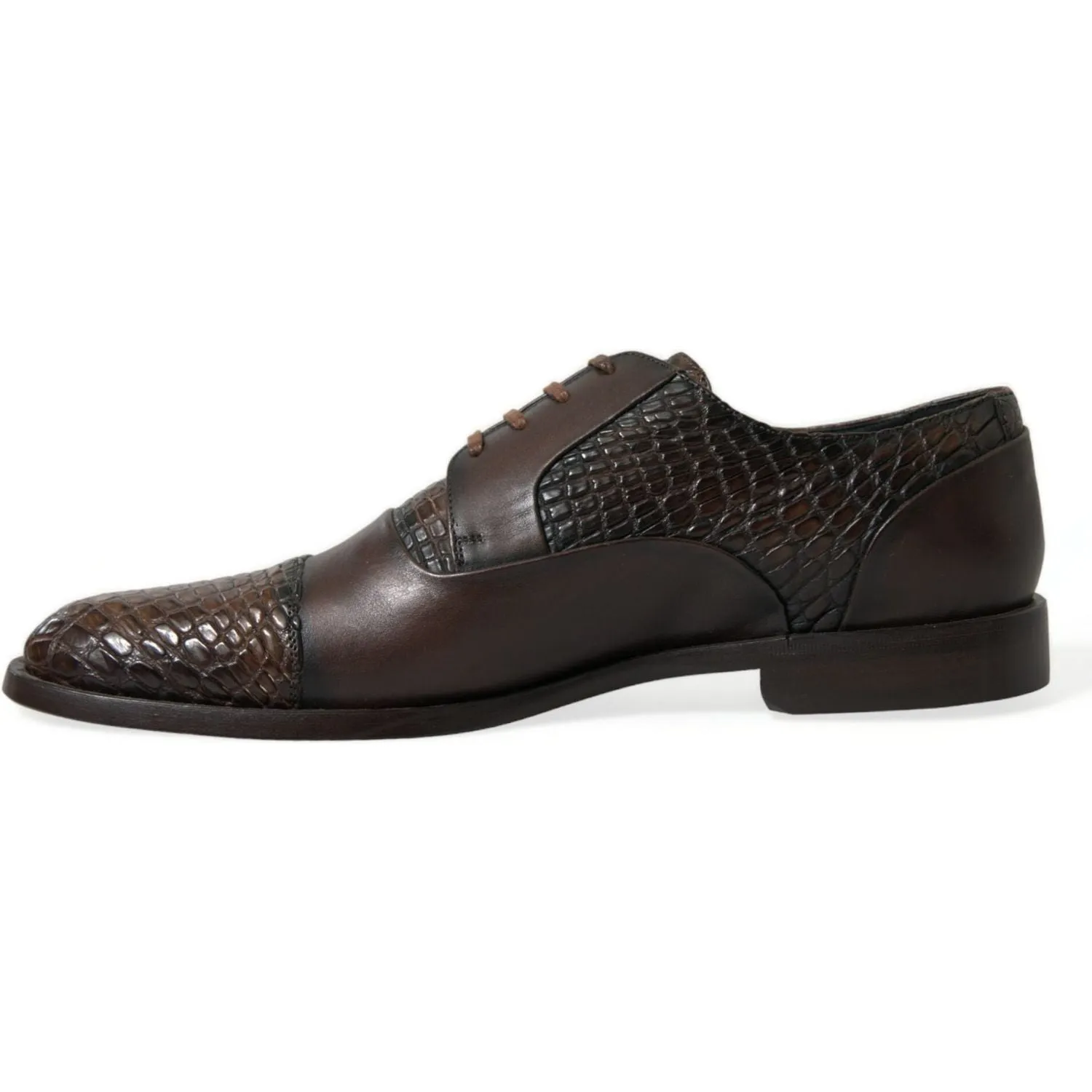 Dolce & Gabbana Elegant Textured Leather Oxford Dress Shoes