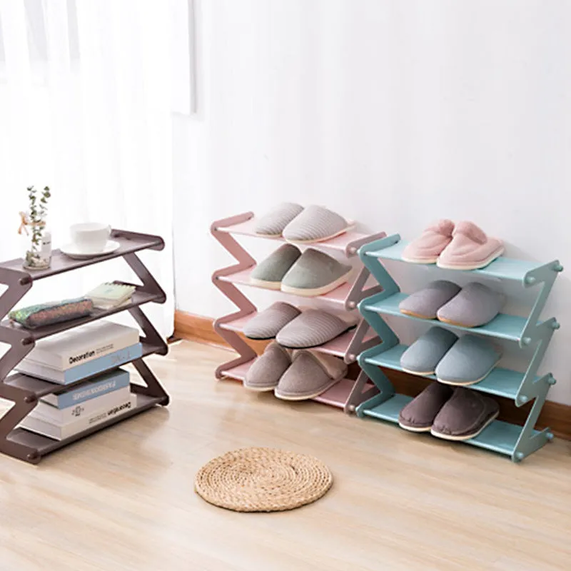 Dormitory simple iron shoe rack