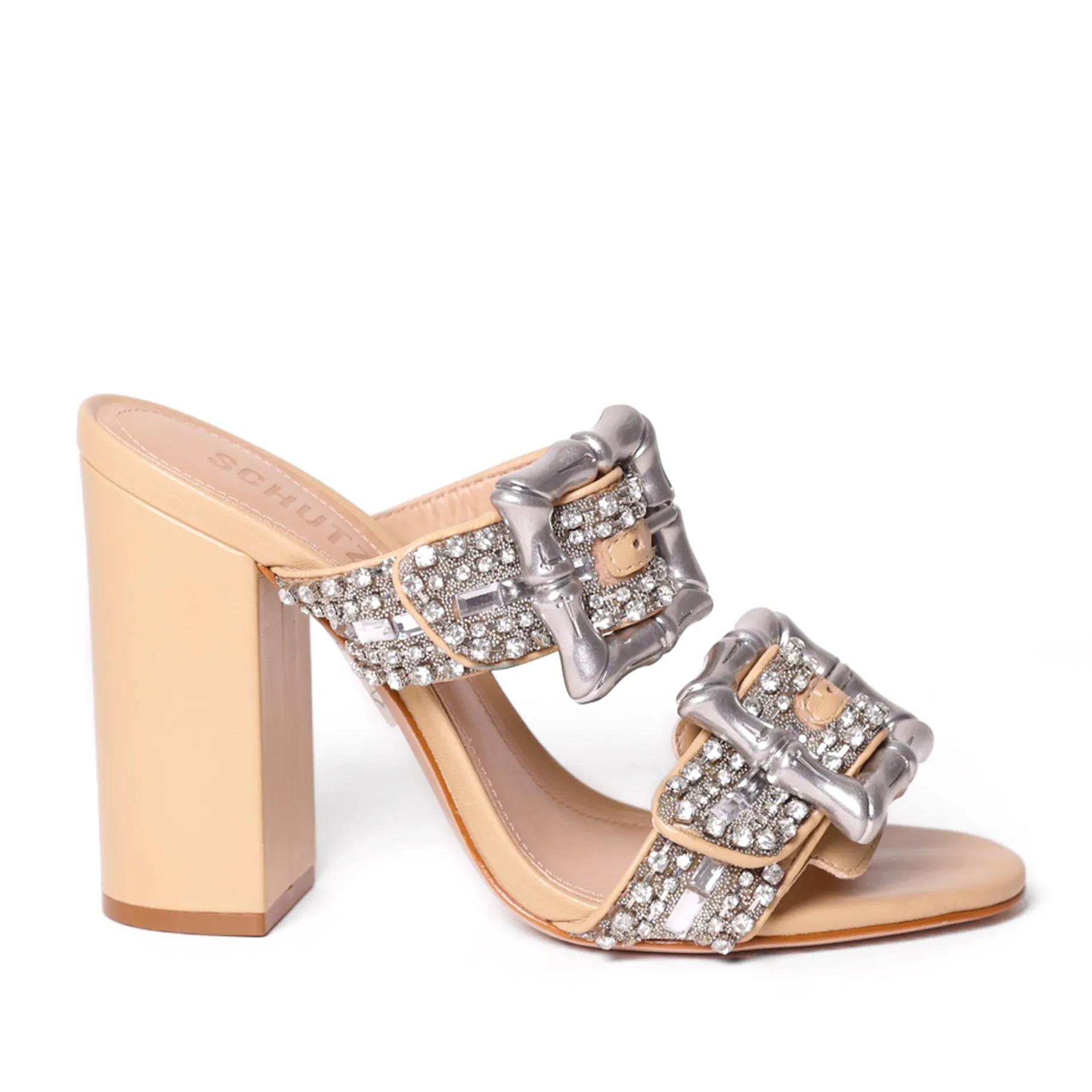 Enola Shine  Leather Sandal