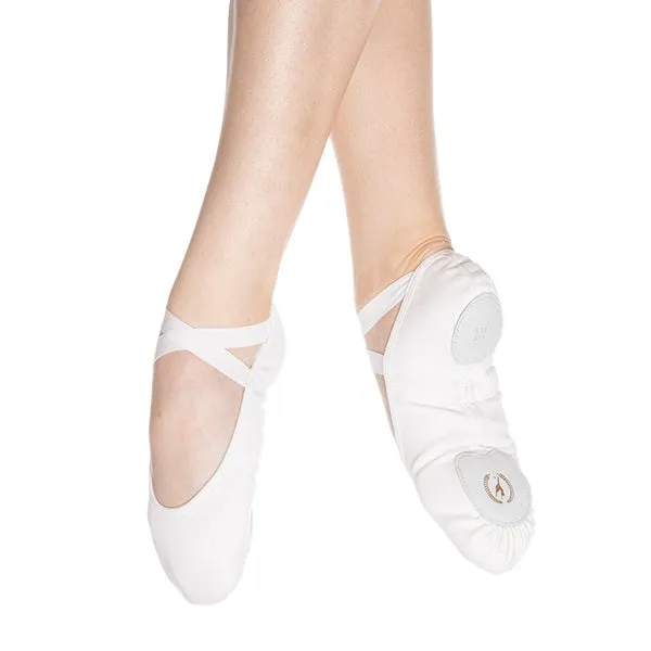 Eurotard A1004 Adult Assemblé Split Sole Canvas Ballet Shoes