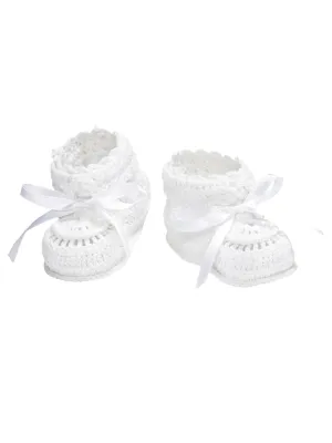 Hand Crocheted Baby Booties