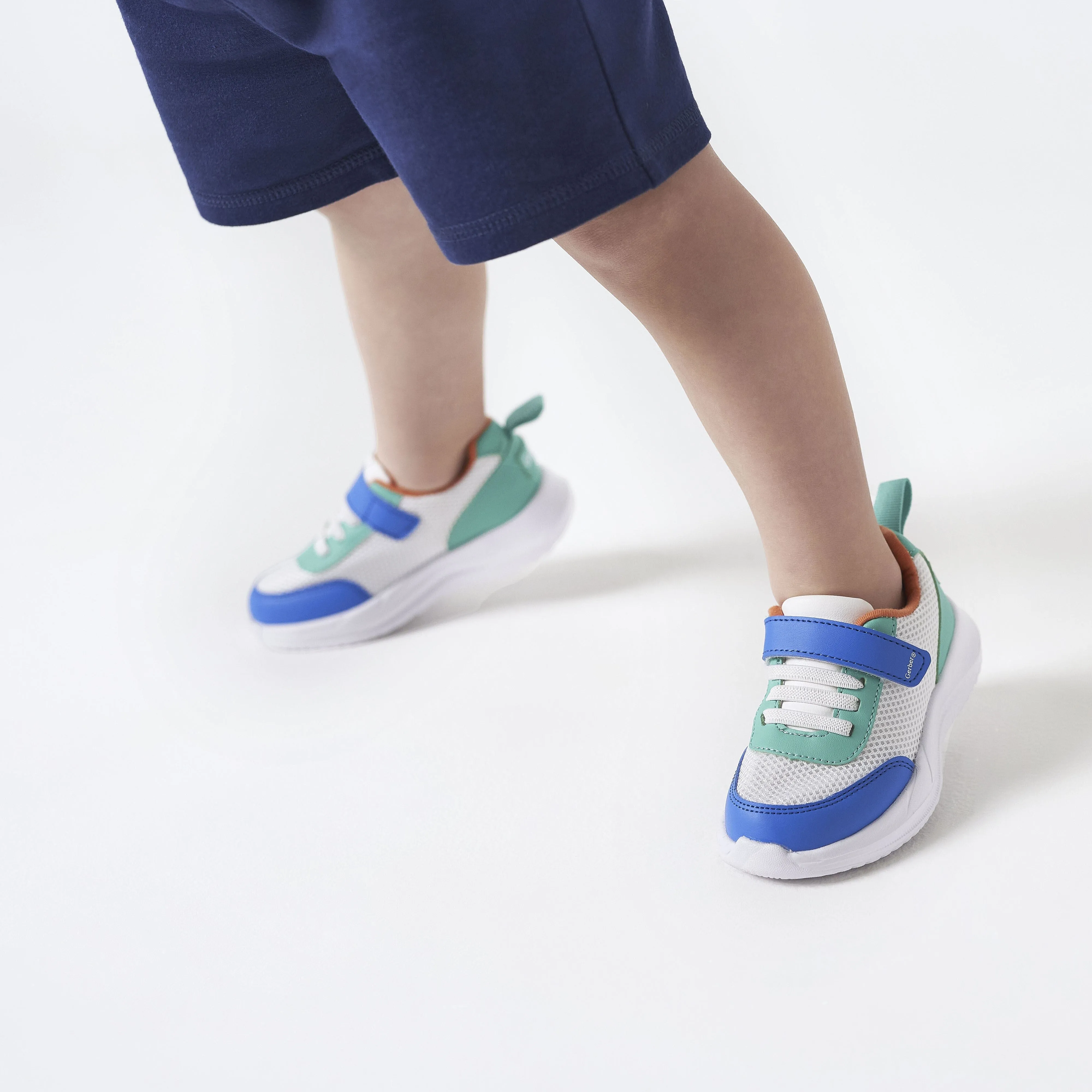 Infant & Toddler Boys Blue Colorblock Sneaker