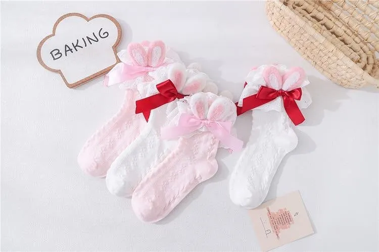 Lace Baby Bun Sockies