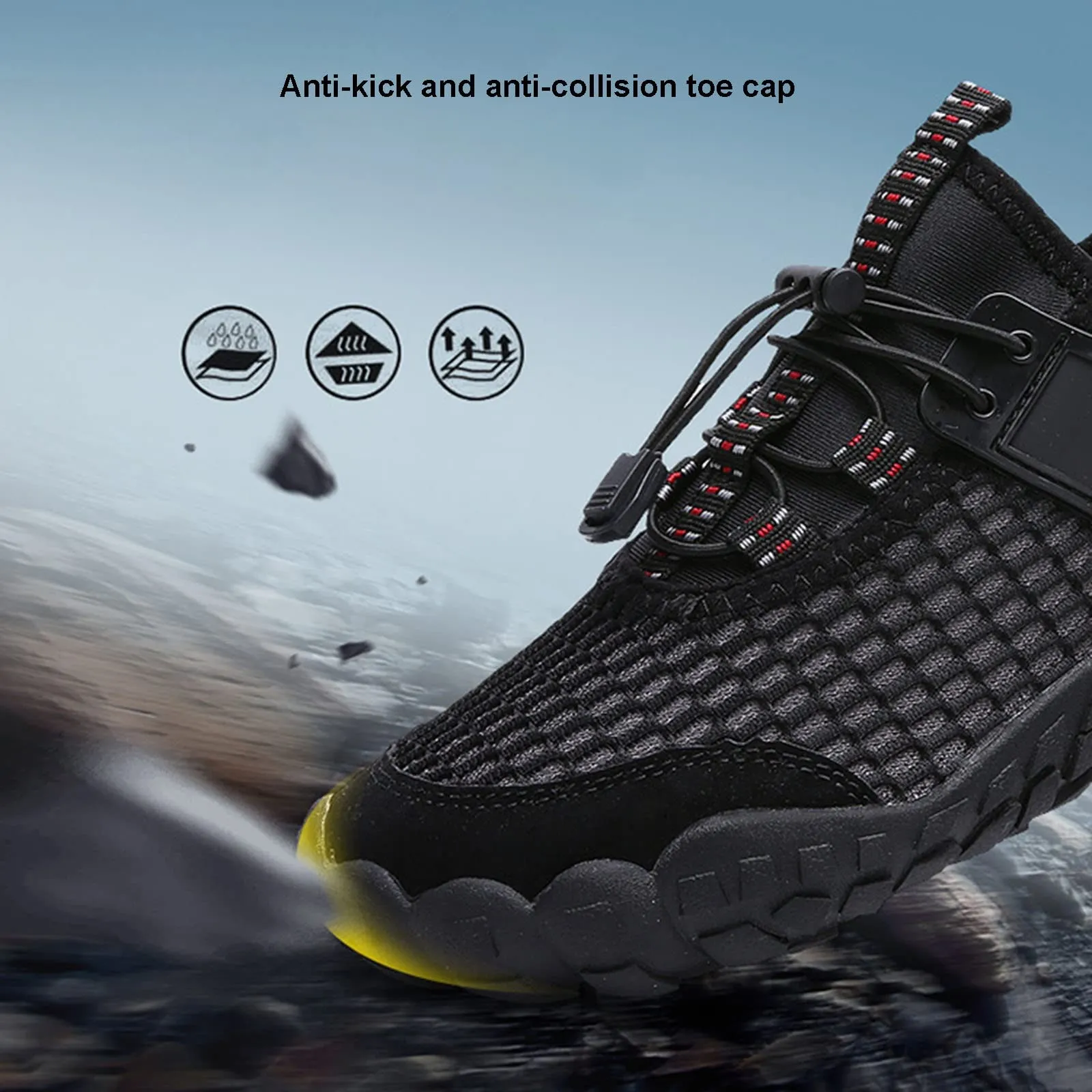 Lightweight Breathable Fisherman Hiking Water Shoes