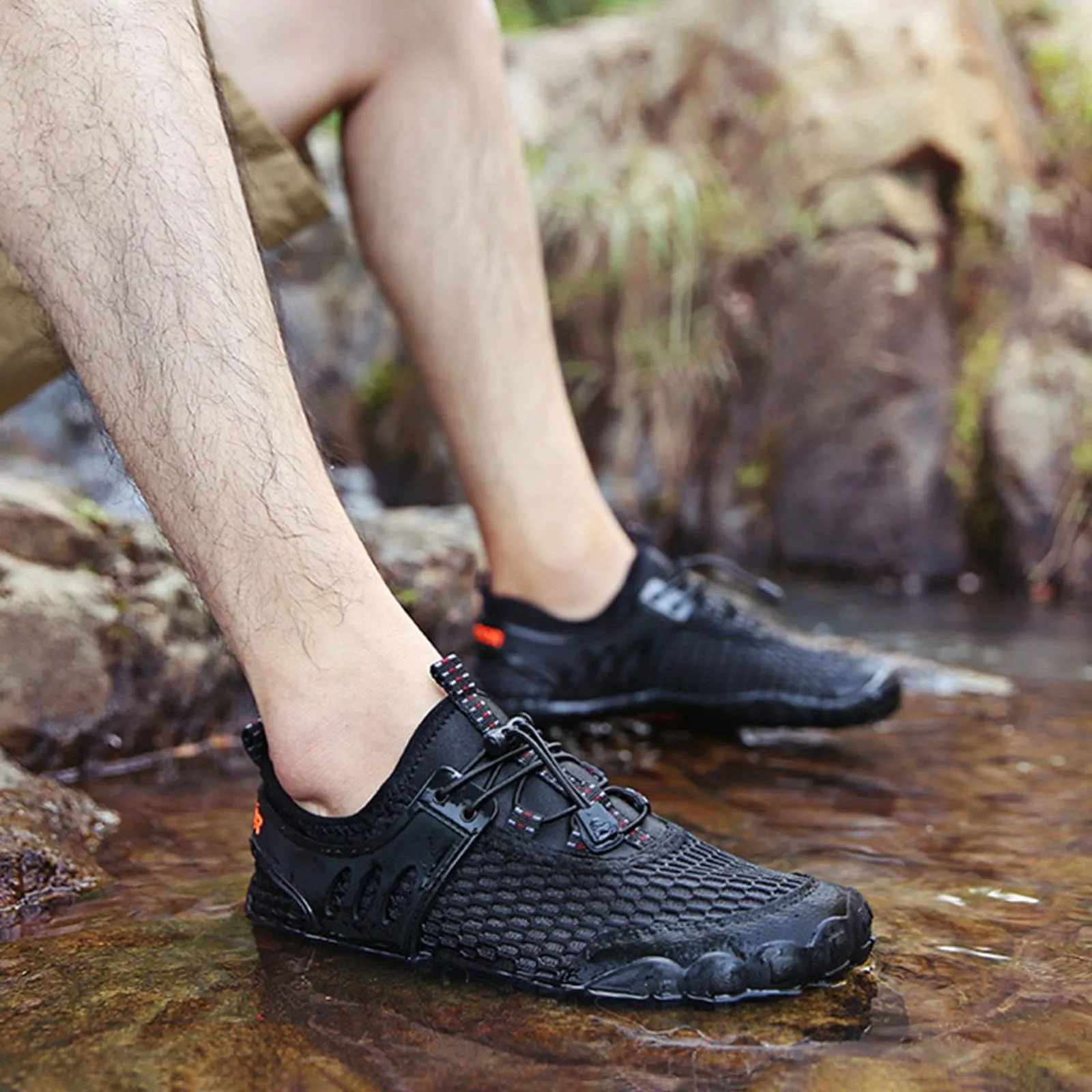 Lightweight Breathable Fisherman Hiking Water Shoes