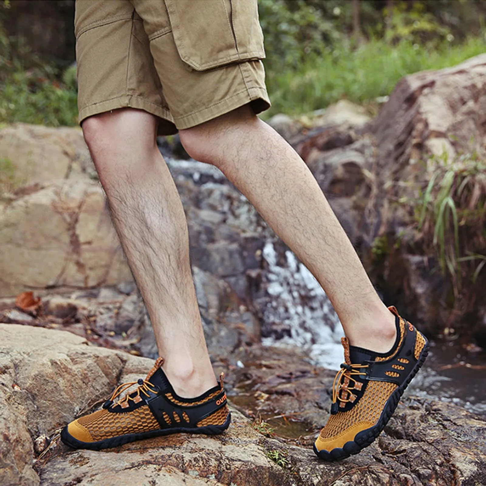 Lightweight Breathable Fisherman Hiking Water Shoes