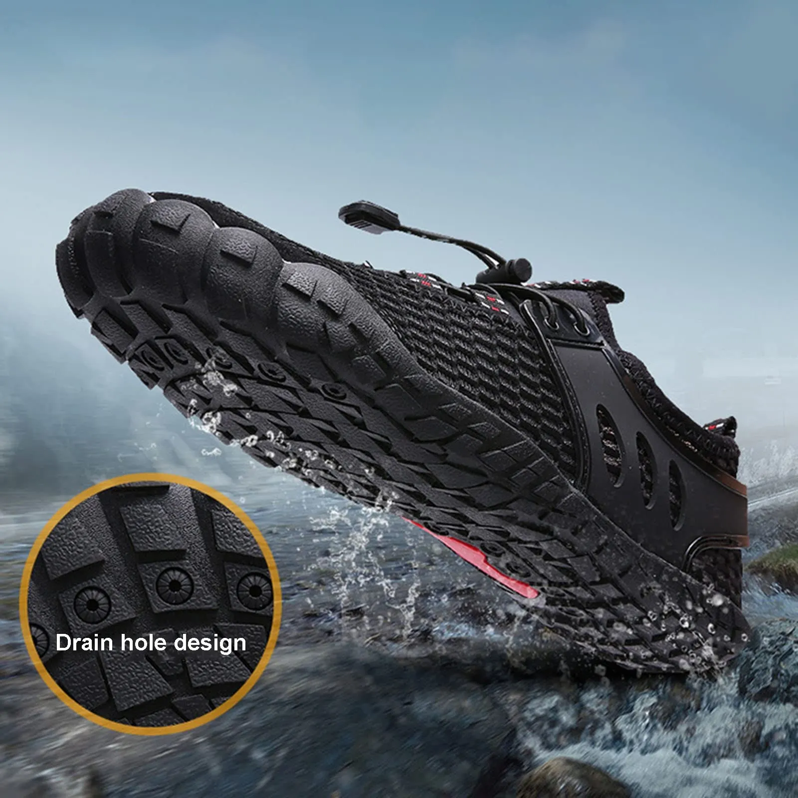 Lightweight Breathable Fisherman Hiking Water Shoes