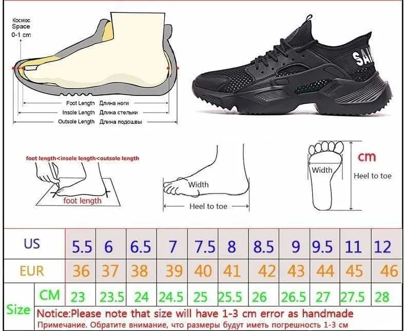 Lightweight Steel Toe Shoes