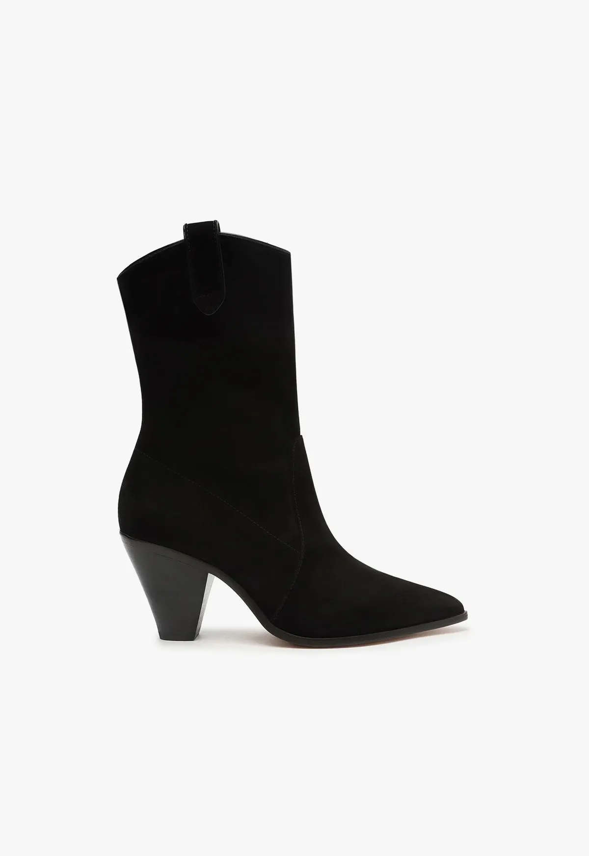 Mackie Nubuck Leather Bootie