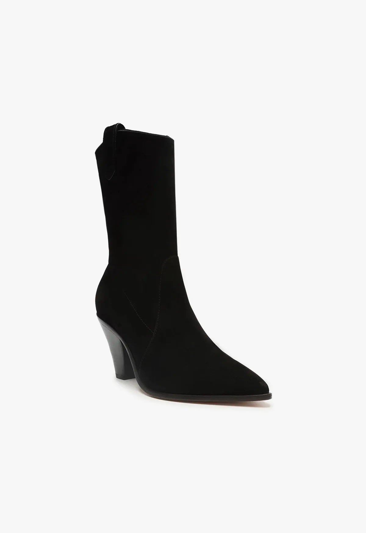 Mackie Nubuck Leather Bootie