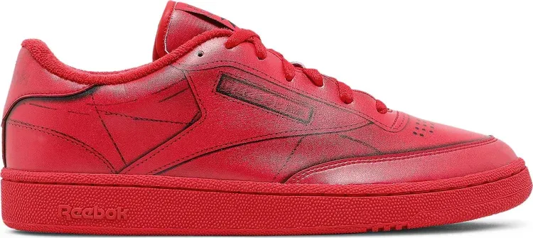 Maison margiela x club c 'vector red' Reebok sneakers, red