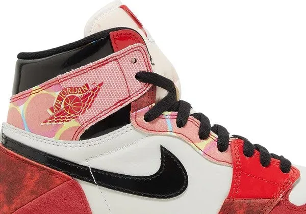 Marvel x Air Jordan 1 Retro High OG Sneakers, Red/Black/White