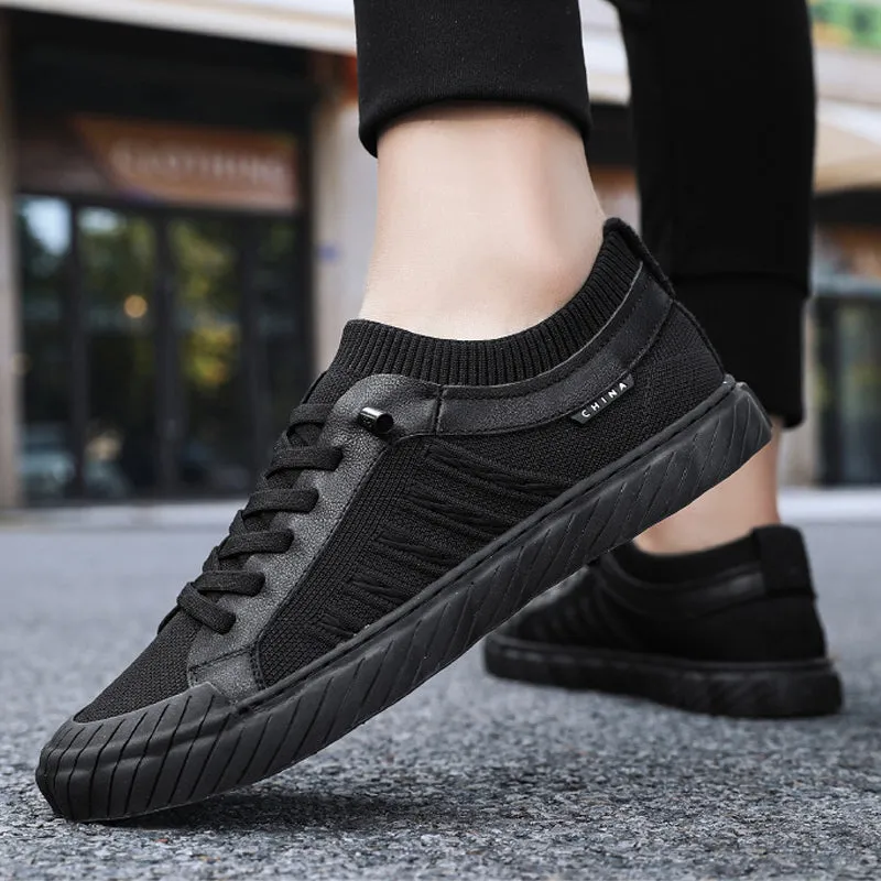 Men's breathable canvas causal shoes