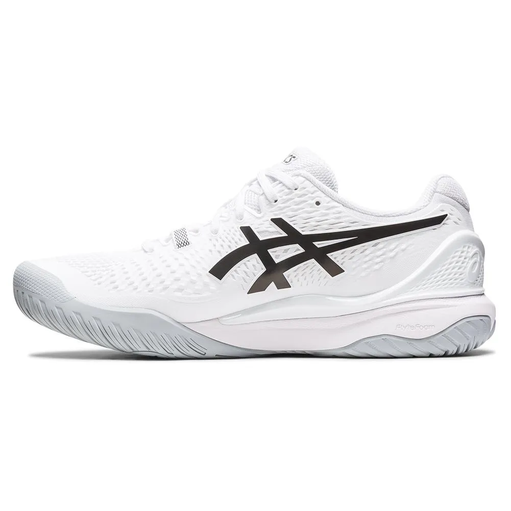 Men's GEL-Resolution 9 Tennis Shoes White and Black