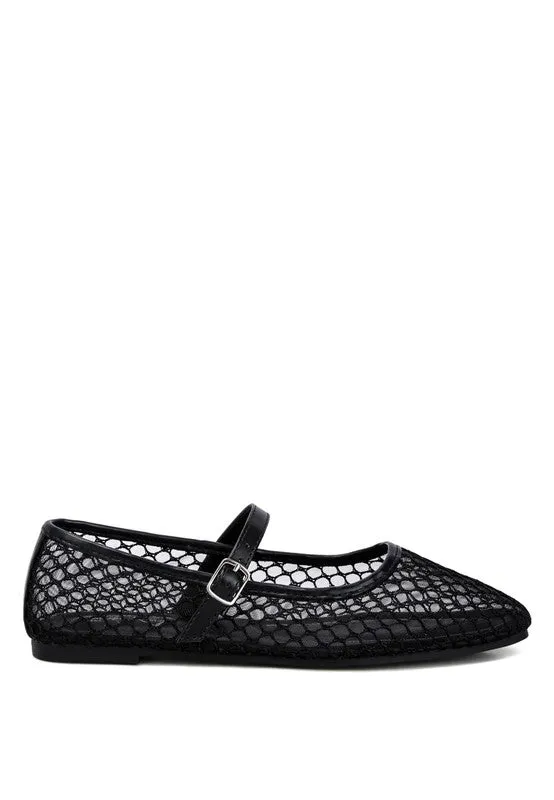 Mesh Ballet Flats