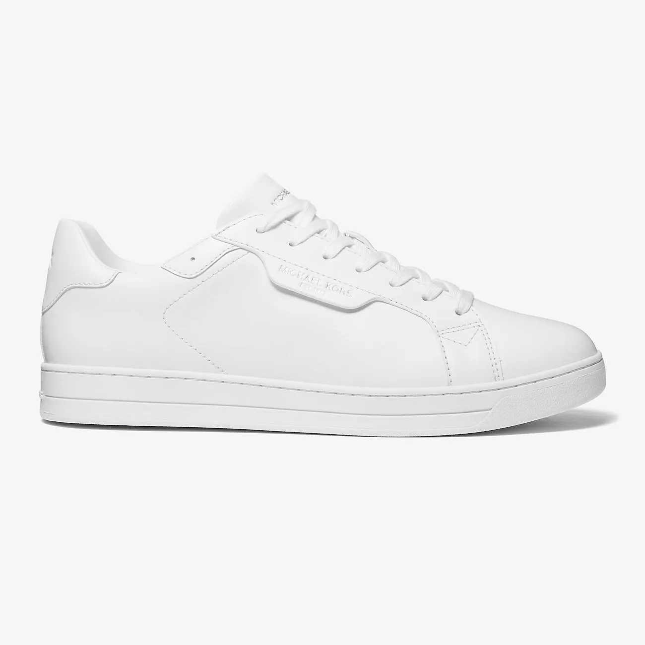 Michael Kors Keating Leather sneakers, white