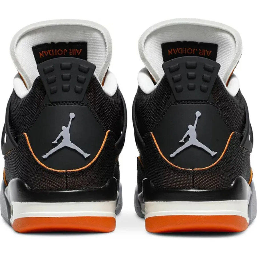 Nike Air Jordan Wmns 4 Retro sneakers, brown/orange/multicolor