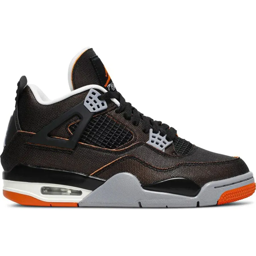 Nike Air Jordan Wmns 4 Retro sneakers, brown/orange/multicolor