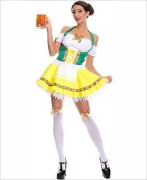 Oktoberfest Beer Girl Costume