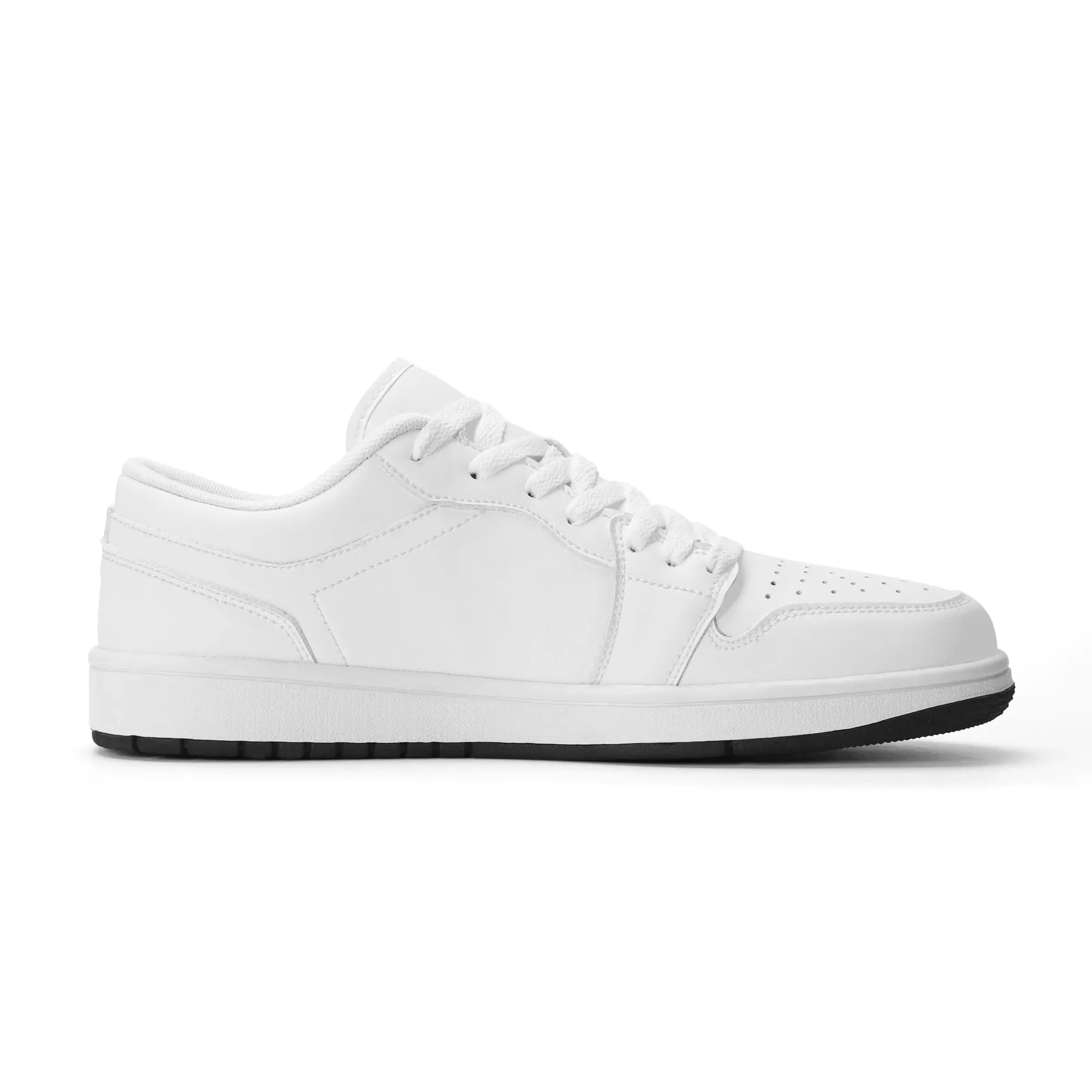 Personalize Your Own Low Top Sneakers-White or Black