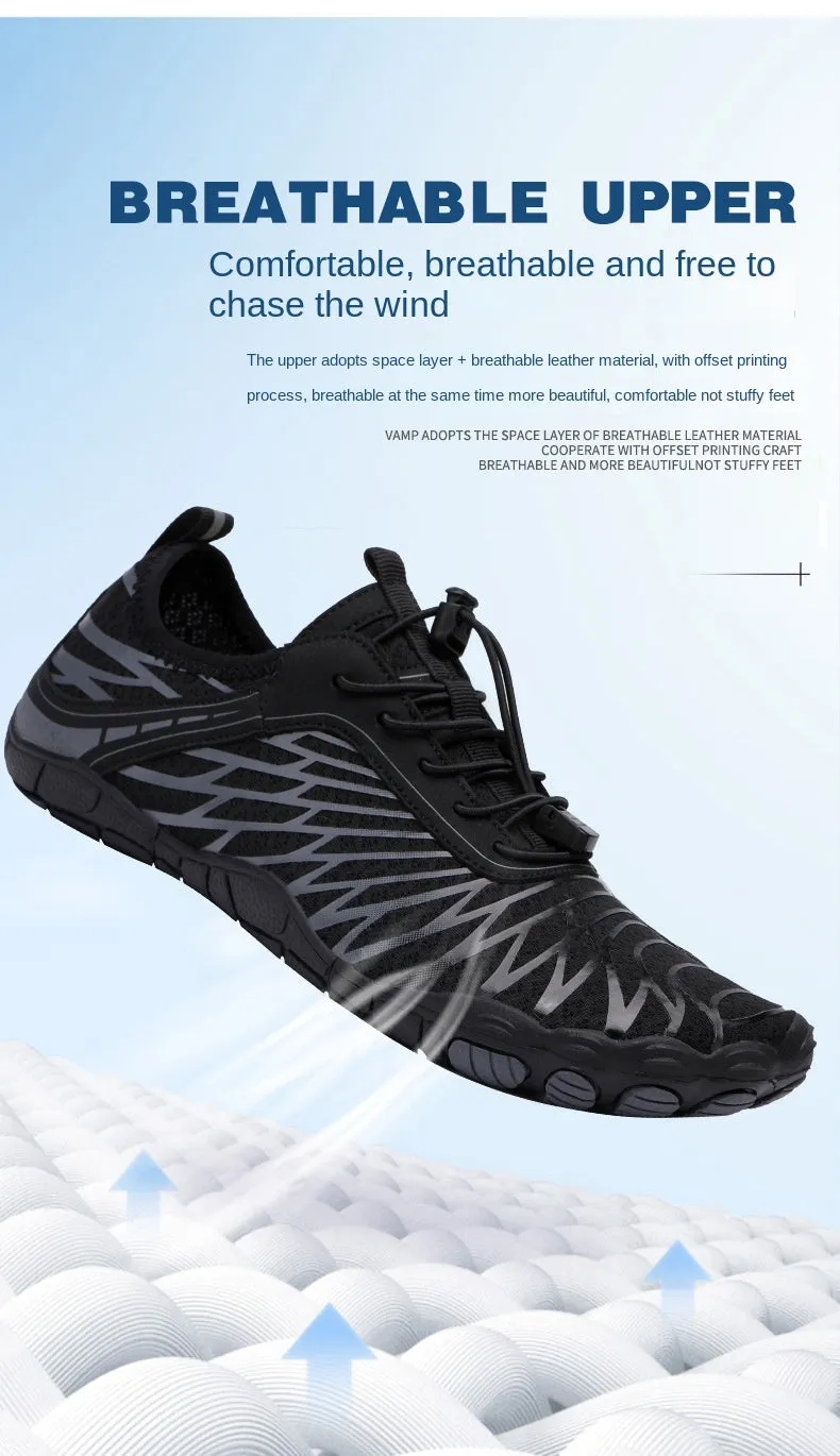 Quick-Dry Water Shoes with Bump-Proof Toe