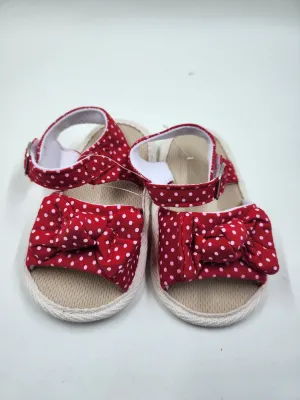 Red Polka Dot Sandals