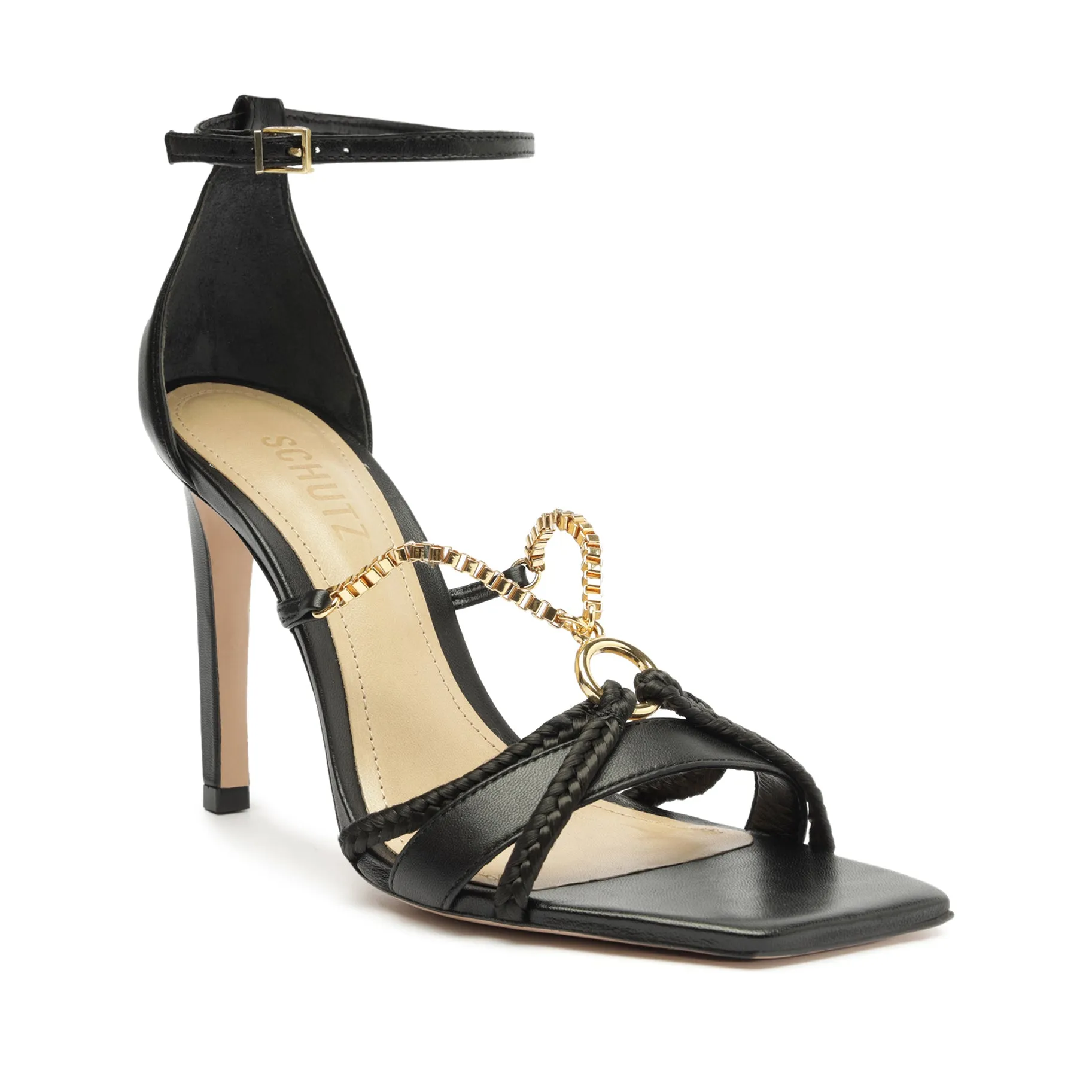 Silvie Nappa Leather Sandal