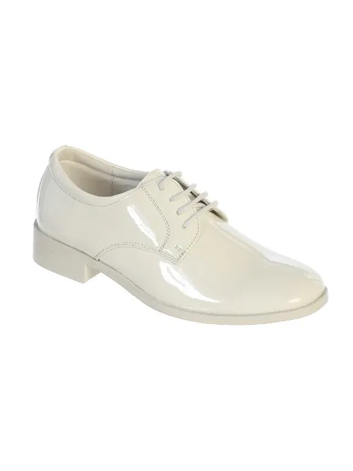 Tip Top Oxford Shiny Patent Shoes (Juniors)