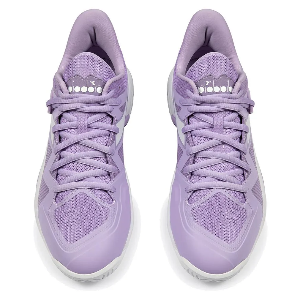 Women's B.Icon 2 AG Tennis Shoes Orchid Bloom and White