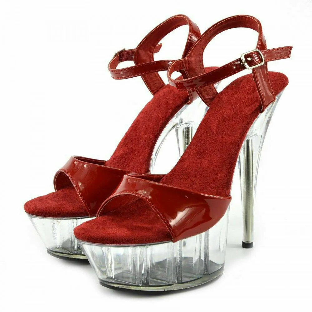 Womens Platform High Heel Shoes 3-8